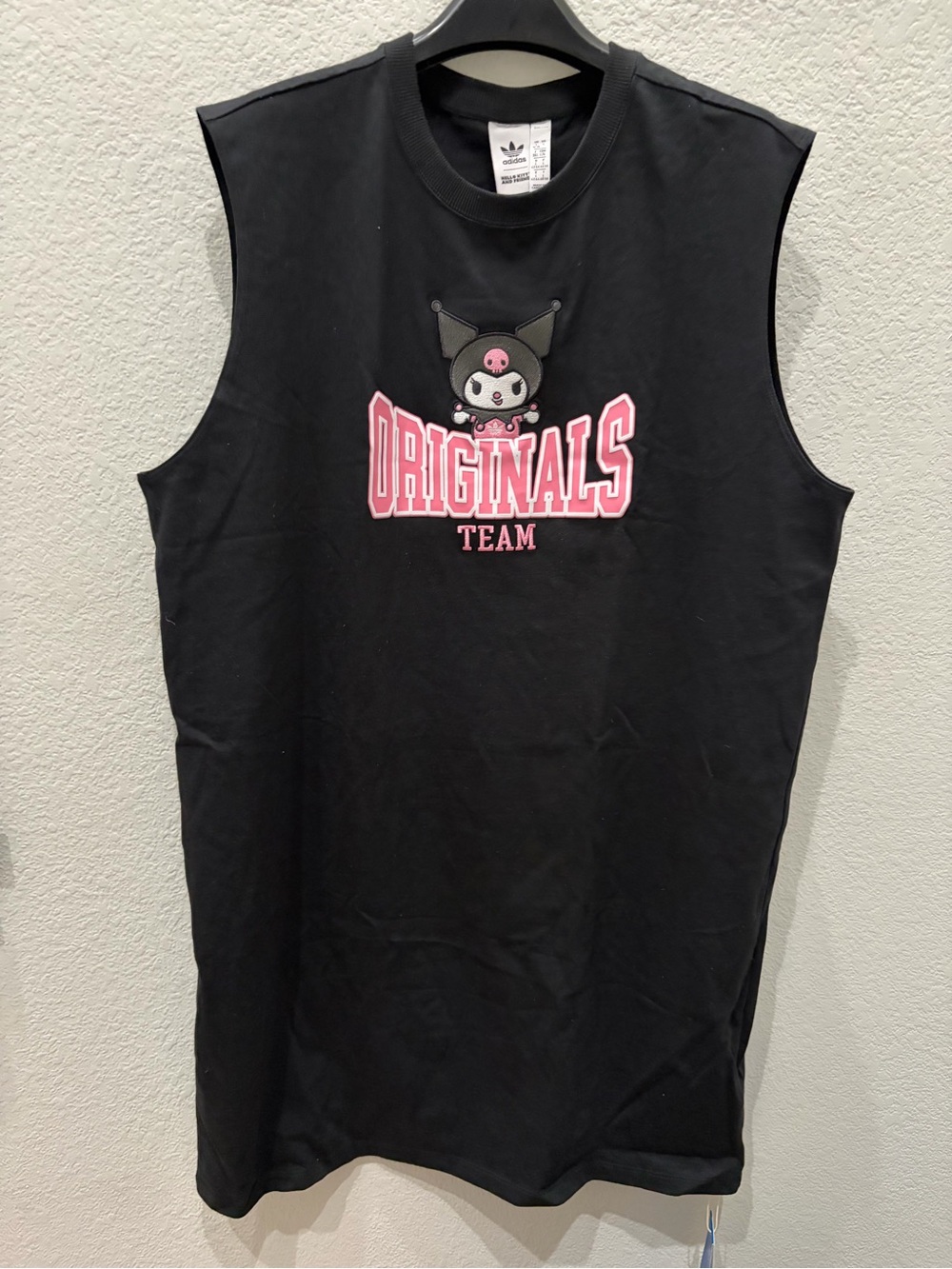 adidas Originals Sanrio Kuromi Tank Dress, Sz L